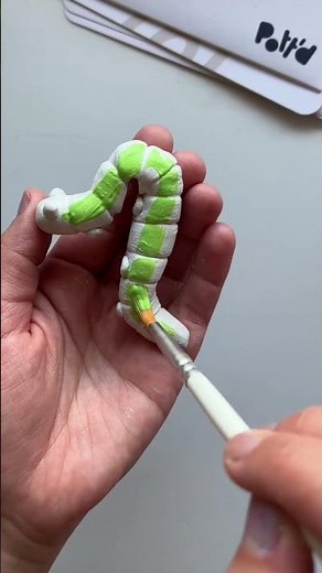 How to craft insects to sit on your plant pots 🪴