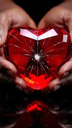 Glass Heart Shatters 💔✨ | Oddly Satisfying ASMR #ASMR #Satisfyingvideo #Relaxing #Trending#Viral