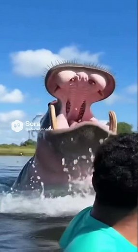 Hippo Water Splash Challenge