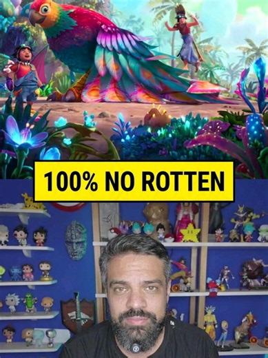 A verdade que ninguém notou sobre o novo fenômeno da DreamWorks. O filme Forgotten Island chegou a incríveis 100% de aprovação no Rotten Tomatoes, superando clássicos intocáveis como Shrek e Kung Fu Panda entre os críticos. 🎬👀 #dreamworks #forgottenisland #ailhaesquecida