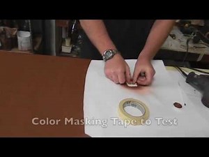 Leather Color Matching - How to Test for Accuracy