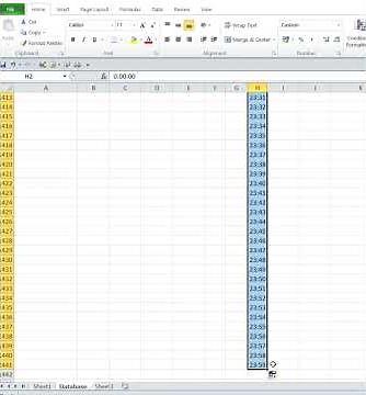 22Creating two names for buttons and a series of time numbers Excel VBA