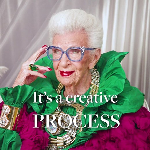 Rich jewel tones and plenty of bling can only mean one thing: the holiday eyewear collection designed by style icon Iris Apfel. ✨ | Zenni Optical