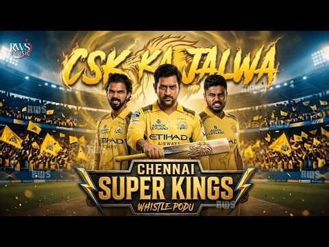 CSK Anthem 2026 💛 Whistle Podu Song - Chennai Super Kings IPL Hype Song - RWS