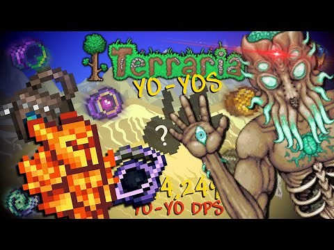 Can You Beat TERRARIA With MODDED YO-YOS?