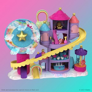 5.7K views · 97 reactions | The fun never ends with the Polly Pocket Rainbow Funland Theme Park playset! There’s always something new for your little ones to discover as they explore enchanting play areas and attractions with surprises hidden around every corner: amzn.to/3p1Yjop | Mattel | Facebook