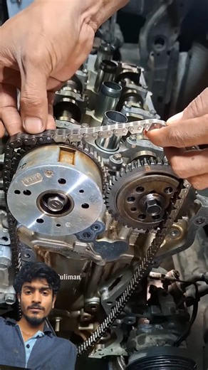 Engine Timing Installation [ car Doctor 14A24] #car #automotive #mechanic #engineoverhaul #howto