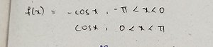 Consider the function  f(x)  defined as: f(x) = \begin{cases}... | Filo