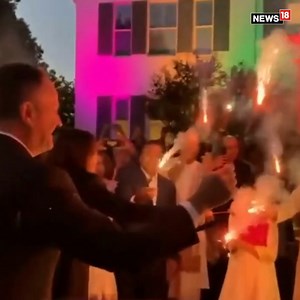 11K views · 251 reactions | United States Naval Observatory, the official residence of Vice-President Kamala Harris, hosted its very first Diwali celebration with members of the Indian-American community including Hindus, Jains, Sikhs and Buddhists on Friday evening. #diwali #kamalaharris #diwalicelebration #unitedstates | News18 | Facebook