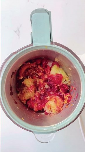 GINGER, ORANGE AND CRANBERRY PUREE | BABY FOOD WEANING RECIPES | BEABA