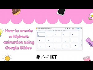 How to create a flip book animation on google slides