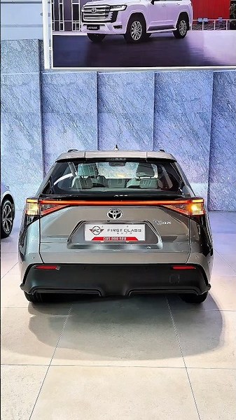All New 2026 Toyota BZ4X Long Range Super Luxury SUV EV Platinum Color