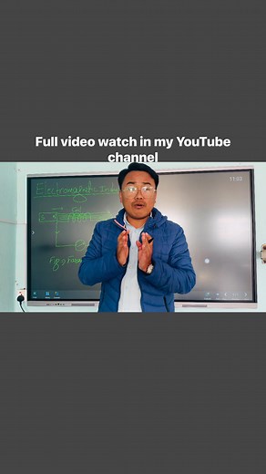 10K views · 568 reactions | Electromagnetic Induction Grade12 Physics | Gajendra Pun | Facebook