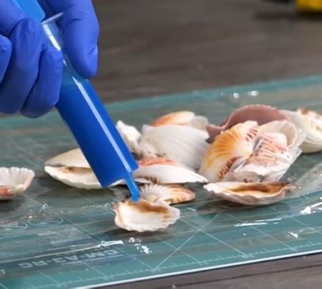 347K views · 890 reactions | Stylish clock made of seashell and epoxy! | 5-Minute Crafts | Facebook