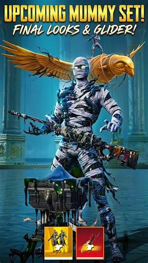 🥵Upcoming Bgmi Mummy Set Final Look #pubgmobile #pubg #bgmi