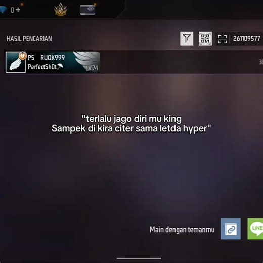 Gameplay Free Fire: Ruok vs Letda Hyper