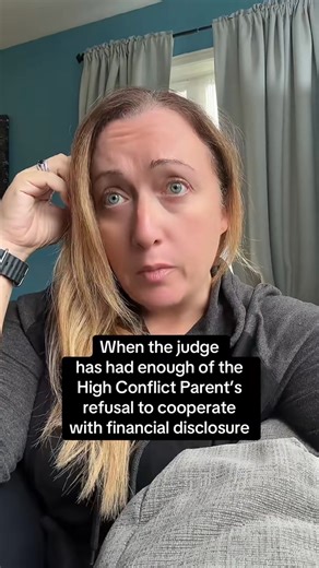 Judges will give them chances in order to prove their refusal to cooperate is intentional. But every judge has a breaking point. #familycourtcorner #familycourt #documentation #familylaw | Family Court Corner