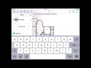 Tabs (Floors) - MeasureSquare iPad Edition