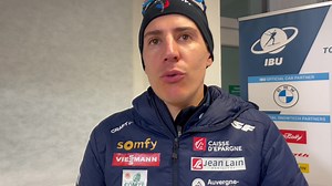 En direct, l’émotion de Quentin Fillon Maillet, Champion du Monde de Relais Mixte Simple aux côtés de Lou Jeanmonnot-Laurent. 📽️ FFS TV | Équipe de France de Biathlon