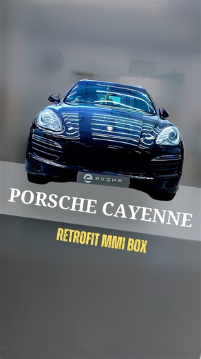 EVOKE SG on Instagram: "No CarPlay in an older Porsche? That’s criminal. Don't worry, your infotainment just needs an upgrade. MMI box retrofit for Porsche Cayenne — done right. 💡 Key Features: ✅ Adds Apple CarPlay & Android Auto to factory Porsche PCM screen ✅ Retains original display, buttons & steering wheel controls ✅ Supports navigation apps, music streaming & voice control ✅ Seamless switching between factory PCM and MMI interface ✅ OEM-style installation — no screen replacement or perman