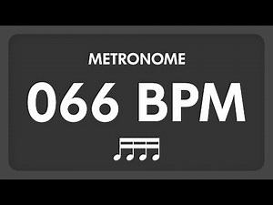 66 BPM - Metronome - 16th Notes
