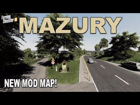 “MAZURY” NEW MOD MAP! Farming Simulator 19 MAP TOUR (Review) FS19.