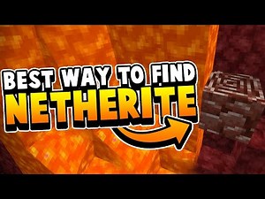 Best Way To Find Netherite / Ancient Debris (New Rarest Ore)