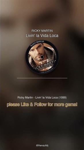 🎵 Ricky Martin - Livin’ la Vida Loca | Bet you haven't heard this in years 🕰️ #Shorts