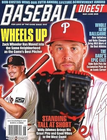 Amazon.com: Baseball Digest Magazine Issue 04 Year 2025: Wall Periodicals Online: Libros