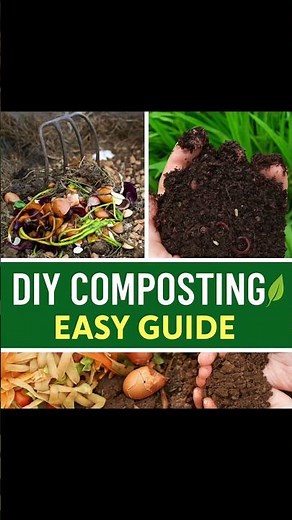 DIY Composting at Home 🌿 | Easy Compost Making Guide for Beginners