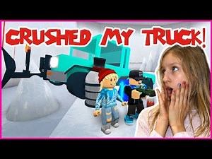 I Crushed my Truck while Showeling Snow!