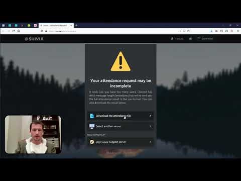 Taking Attendance in Discord with Suivix Bot