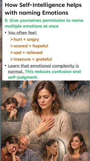 How to Name Complex Emotions with Self‑Intelligence