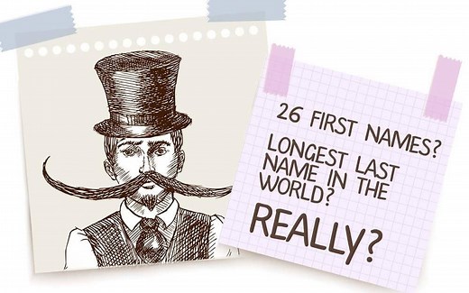 Meet the Man with 26 First Names—AND the Longest Last Name in the World