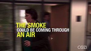 It's the most infamous scene from the most iconic episode of the most popular television comedy of the 21st century - if any clip has ever deserved the COZI Condensed Bold treatment, it's Dwight's Fire Drill. | Cozi TV