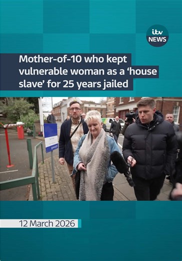 Amanda Wixon, who forced a teenage girl to work as a slave in her house in Tewkesbury, Gloucestershire, since 1995, has been jailed for 13 years. The 56-year-old subjected the woman, who has learning disabilities, to years of abuse and kept her locked inside her squalid home until police found her in 2021. #courts #glocestershire #socialservices