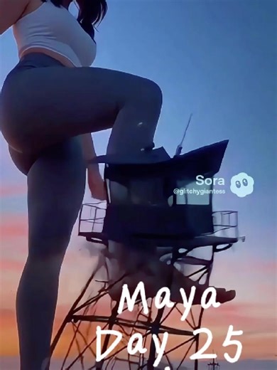 Maya Day 25 Episode 2 I am done playing around, the DSA has to go, and if I am the only one strong enough to do it, so be it #giantess #rampage #growth #Maya #series