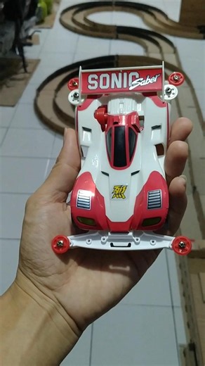 ♏ TAMIYA Mini 4WD SONIC SABER #mini4wd #mini4wd #toyscar #mini4wd