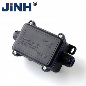 [Hot Item] Junction Box Waterproof IP68 2 Way Plug Line M20 Cable Connector
