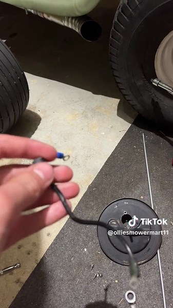 Points, condenser and coil installation on John Deere 110 tractor