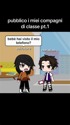 Salvatore tradisce Christian in Gacha Life