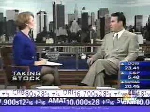 Liz Claman on CNBC - 1998