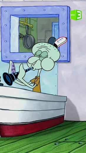 عندما يلهو أطفالك بآلاتهم الموسيقية #spongebob #MBC3 #CARTOON #KIDS #أطفال #كرتون