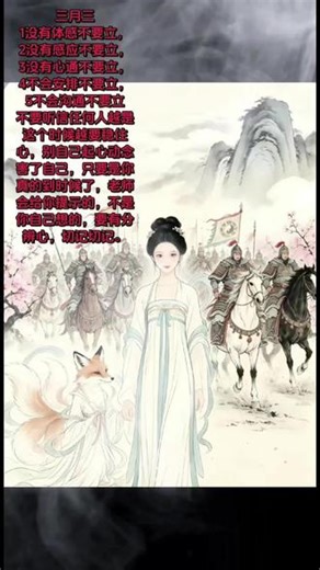 #水墨人物 #古风绘画 一念贪心起，百万障门开，凡事要用心，眼，耳，多去瞧瞧，听听，不去盲目，要有分辨之心，