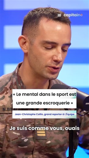 « Le mental n'existe pas ». C'est la conviction de Jean-Christophe Collin qui a côtoyé tous les plu