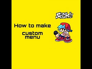 Psych engine Tutorial Android #3 How to Make Custom Main Menus