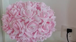 European Table Lamp Rose Flower Led Night Light Bedside Desk Light for Home Wedding Party Decor