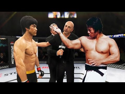 UFC4 Bruce Lee vs Bolo Yeung EA Sports UFC 4