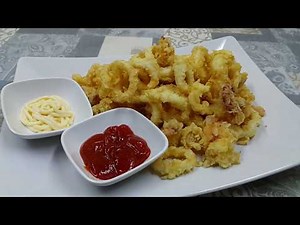 Deep Fried Squid (Sotong Goreng Tepung) ● Homemade Recipe [Simple & Easy]