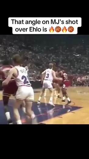 Michael Jordan's Iconic Shot Over Ehlo